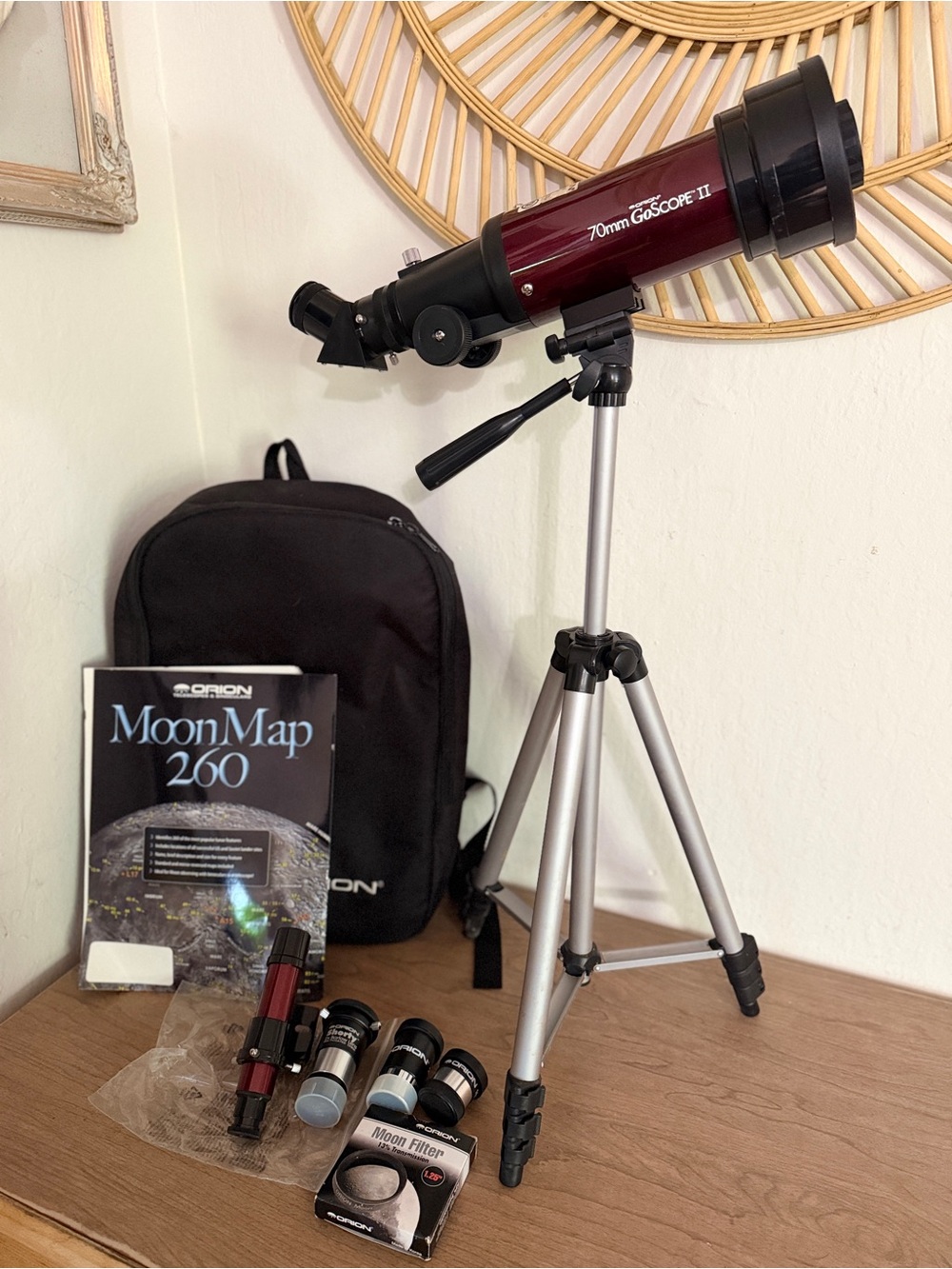 Orion 70mm Refractor Goscope II Telescope Bundle